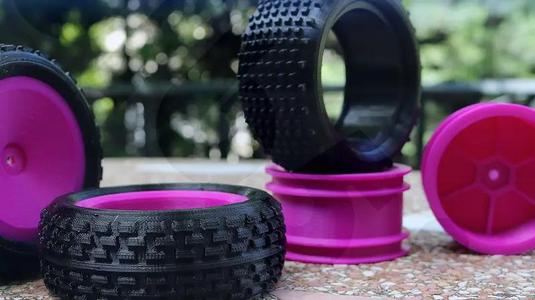 MyRCCar Buggy Wheels, 1/10 RC Car Rims and Tyres