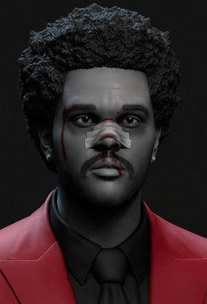 The Weeknd Bust