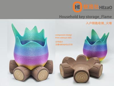 Household key storage_Flame