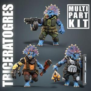 Triceratogres – Multipart Miniatures Set