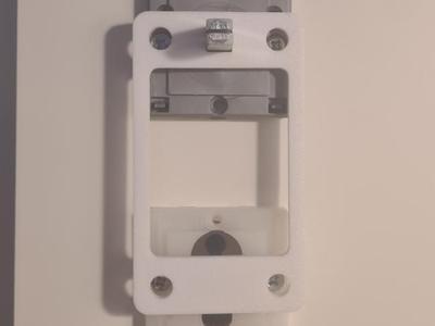 Drilling template for door fittings 38×78 d7