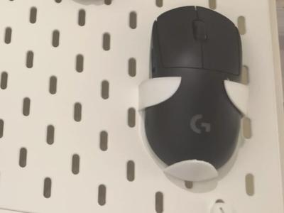 Logitech G Pro Wireless Mouse IKEA Pegboard Hanger