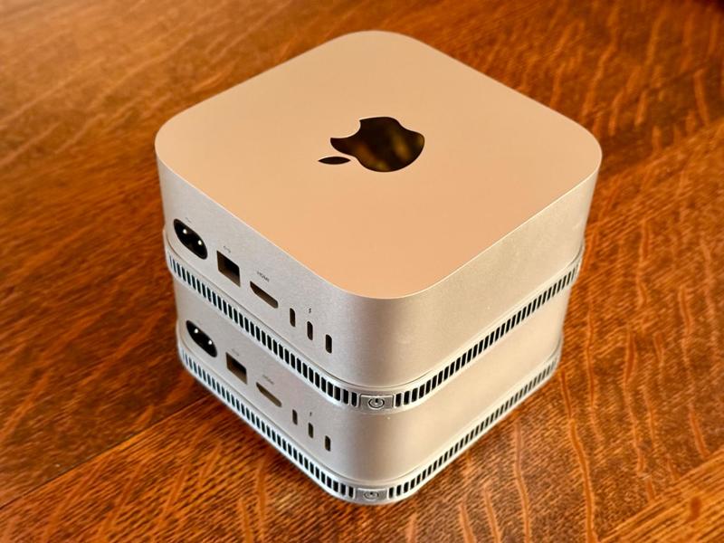 Mac Mini M4 Clean Power Button (Stackable)