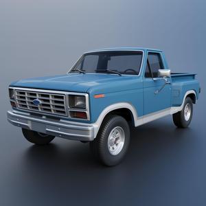 Pickup Truck F-150 Flareside 1983