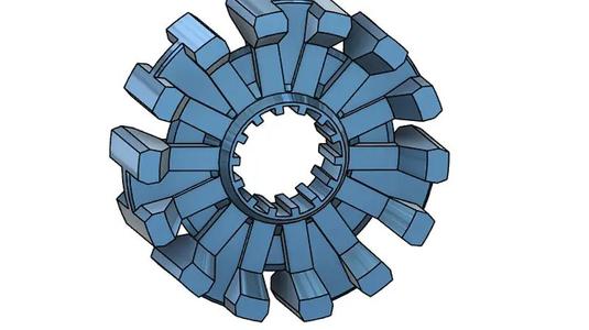 Self Cleaning Drive Wheel Hub (compatible with Traxxas TRX-4 Traxx)