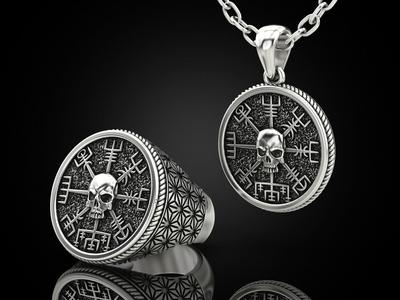 Vegvisir skull Collection