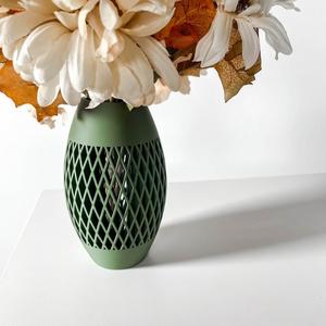 The Xero Vase STL 3D Print File, Digital Download for 3D Printing, Home Decor Vase for Flowers and Plants