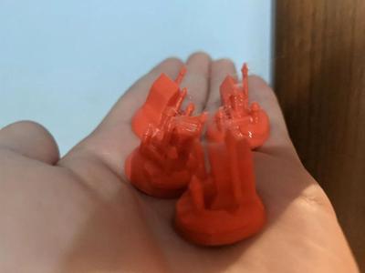 Neuschwanstein Castle table top game figure.