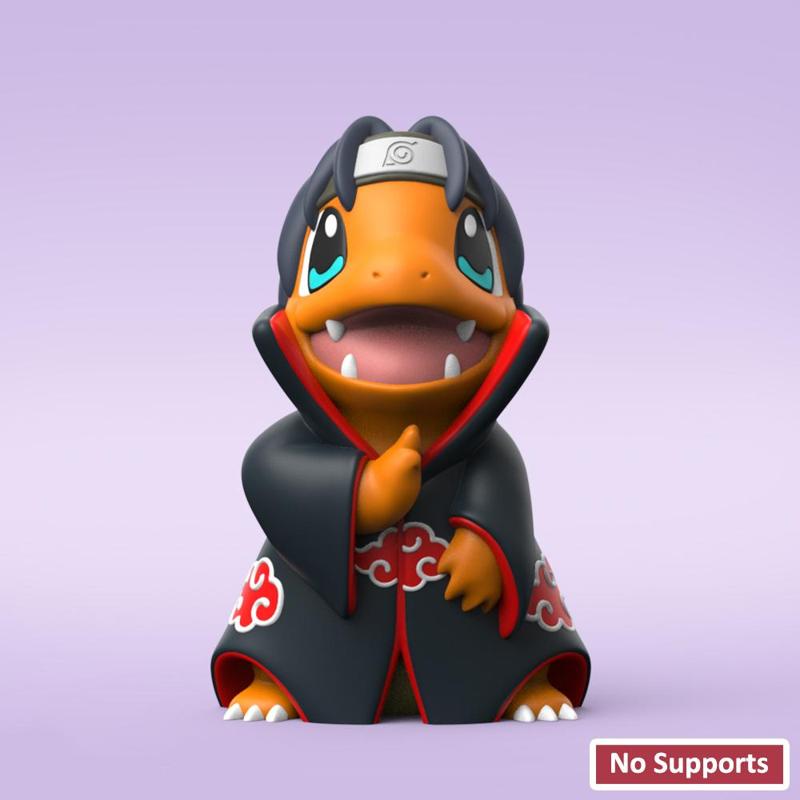 POKEMON – POKEMON NARUTO CHARMANDER (EASY PRINT NO SUPPORT)