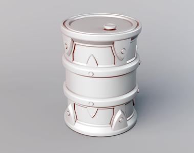 Fuel barrel – Warhammer 40k/30k/Necromunda/dark sci-fi board games