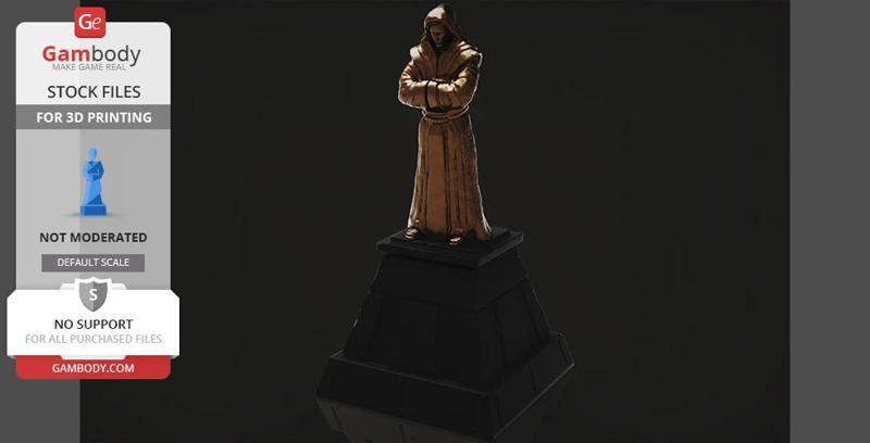 Jedi Temple Statue | Star Wars