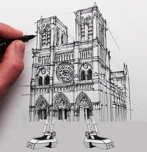 Imperial walking cathedral