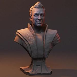 The Grandmaster Bust 3D Printing Figurine | Assembly
