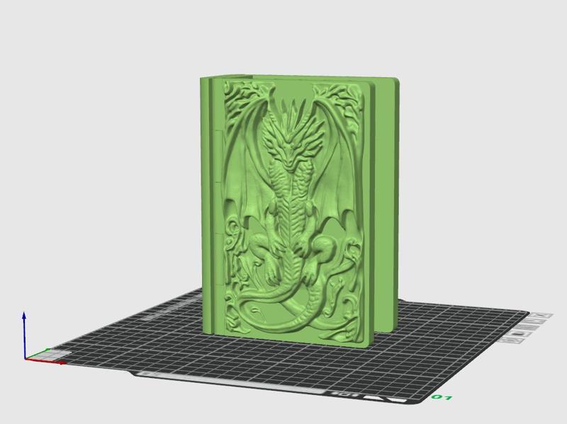Dragon Wing Book Box