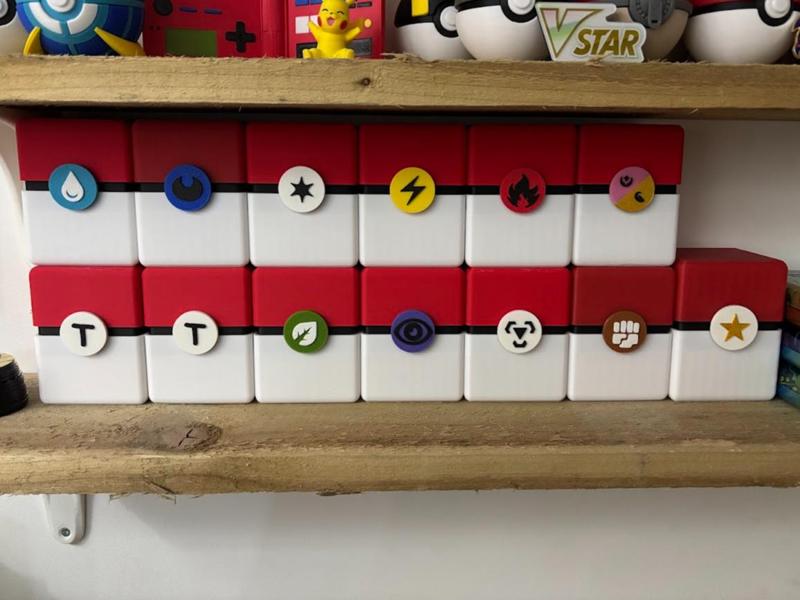 Identifiers for Pokemon Deck Box By jbogusz