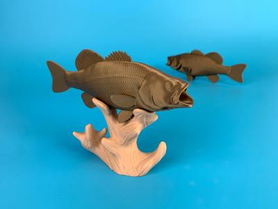Bass Figurine