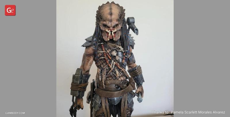 Elder Predator 3D Printing Figurine | Assembly