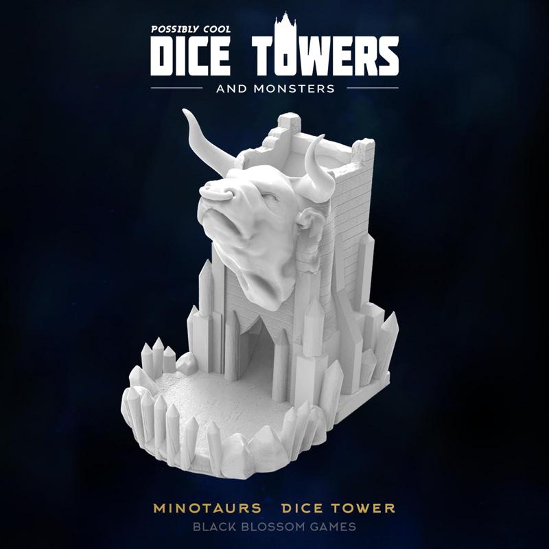 EX15 Classic Minotaurs Supportless :: Possibly Cool Dice Tower