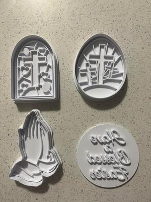 Easter cookie cutters and stamps