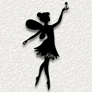 forest pixie fairy flower wall art home decor