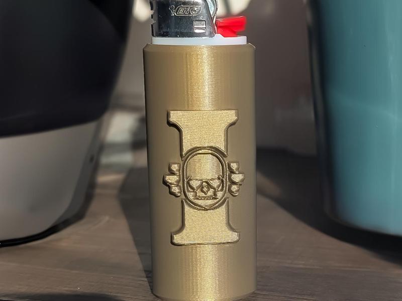 Warhammer 40K Inquisitor Bic Lighter Sleeve