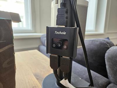 Mount for Techole HDMI Switch for 35mm pole