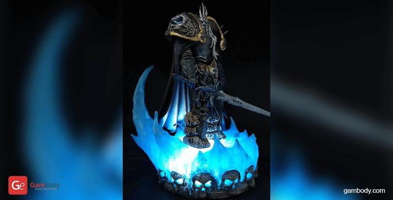 Lich King Lord Of Terror STL files for 3D Printing | Assembly Model
