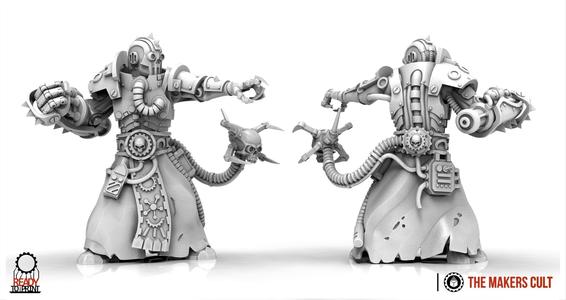 Dark Techno – Cybertechnic priest and Upgrade