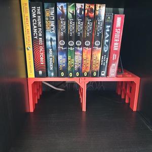 Tiered Paperback book Stand for Kallax Unit