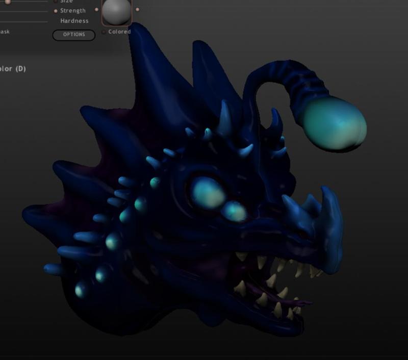 sea serpent head