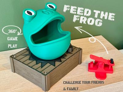 Feed the Frog: Fun Flinging Challenge