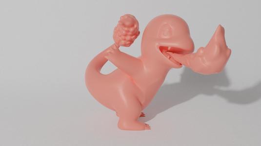 CHARMANDER ATTACKING (PART OF THE CHARPACK, AND EVOPACK, READ DESCRIPTION)