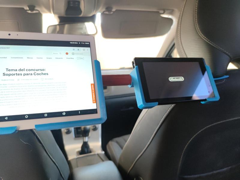 soporte multimedia volvo