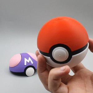 Pokemon Master Ball Container Swappable