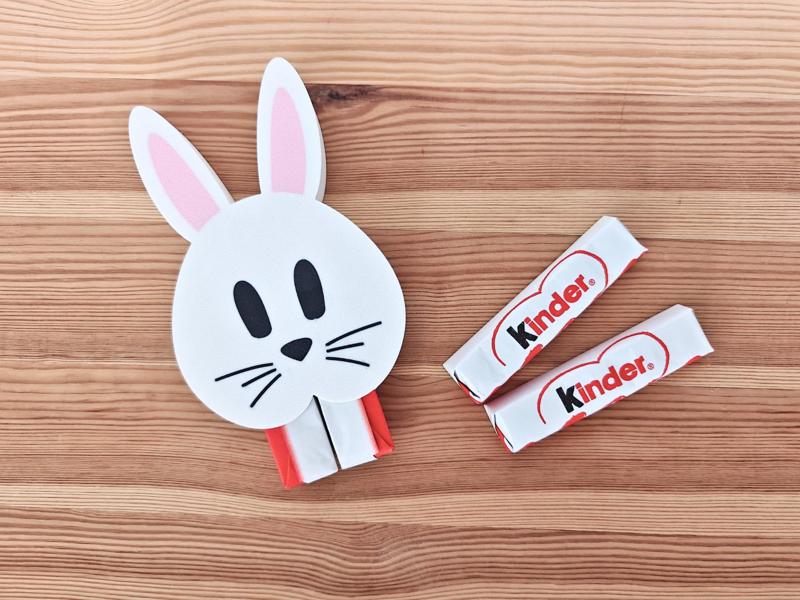 Bunny chocolate holder