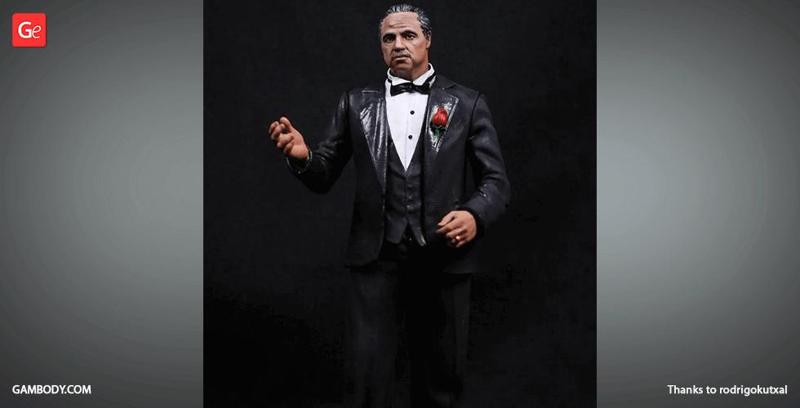 The Godfather 3D Printing Figurine | Assembly