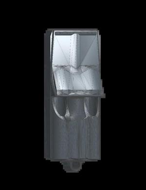 Compact Whistle 129 dB keychain ultra loud