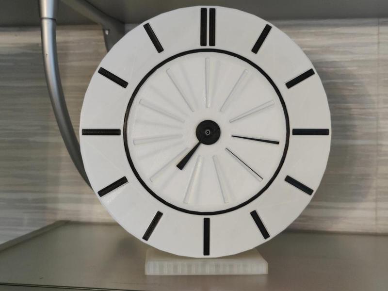 Aperture clock