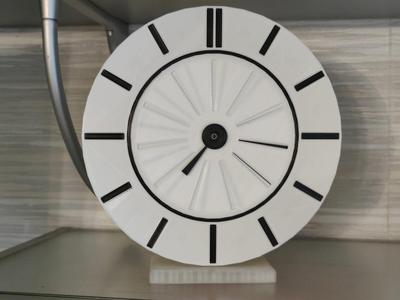 Aperture clock