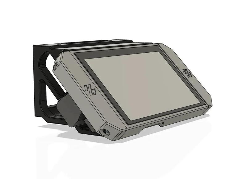 BTT HDMI 5 Display Voron Mount (Works with Clicky Clacky Door)