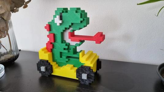 SNES Yoshi from Mario Kart
