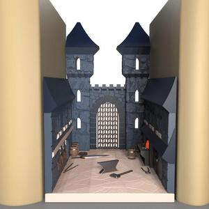 Castle Book holder & Ends STL File | Organizer Box for Bookworms | Reader Gift, Bookish Nerd Gifts Storage