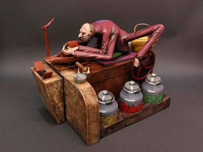Kamaji workstation figure Spirited Away Ghibli