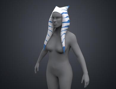 Ahsoka’s Lekku Mold – Star Wars Ahsoka Series