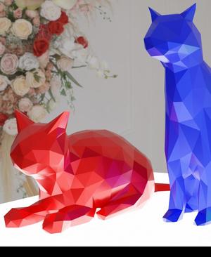Low Poly Cat Pack!