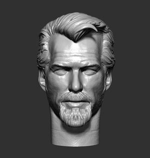 Dr fate Brosnan Headsculpt