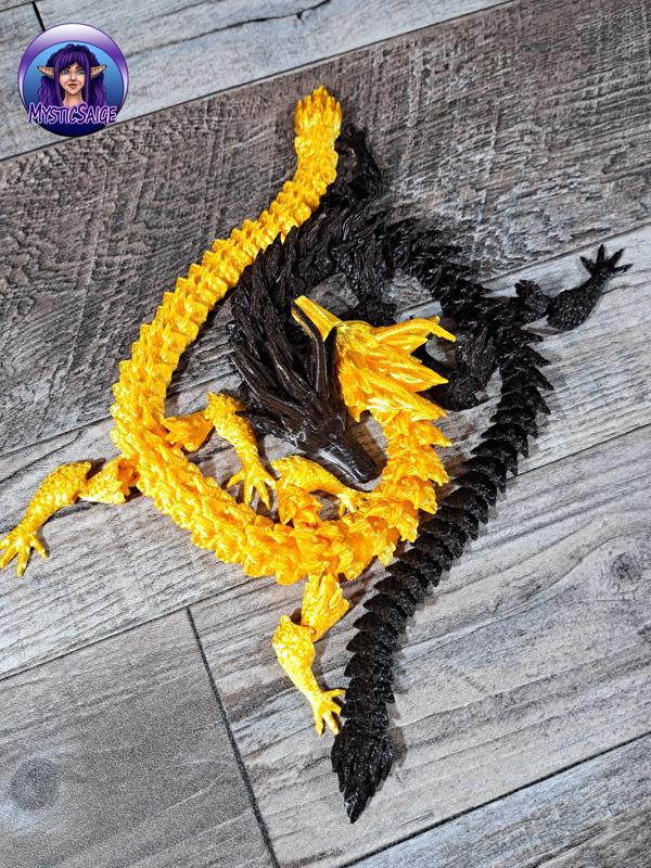 Furry Dragon-Articulated Dragon