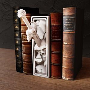 Book Nook & Ends STL File | Organizer Box for Bookworms | Reader Gift, Bookish Nerd Gifts Storage