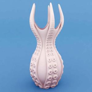 Octopus Vase STL 3D Printer file, no supports, instant download