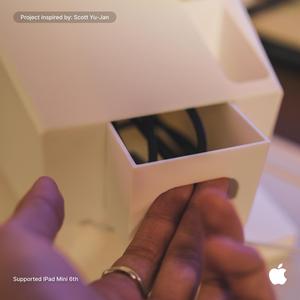 VINTAGE CRT MONITOR IPAD HOLDER